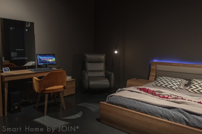 Έξυπνο υπνοδωμάτιο έξυπνες συσκευές - Smart home