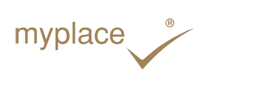 MyPlaceUP logo white
